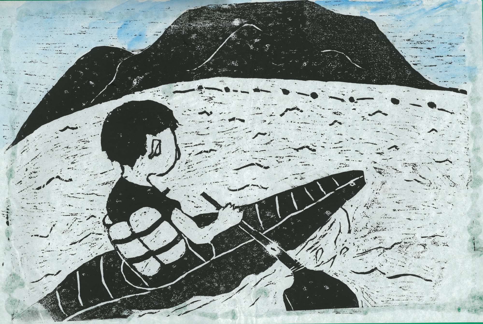 Nagoya Art Exchange 2021 - Japan - I wanted to ride a canoe during the summer vacation