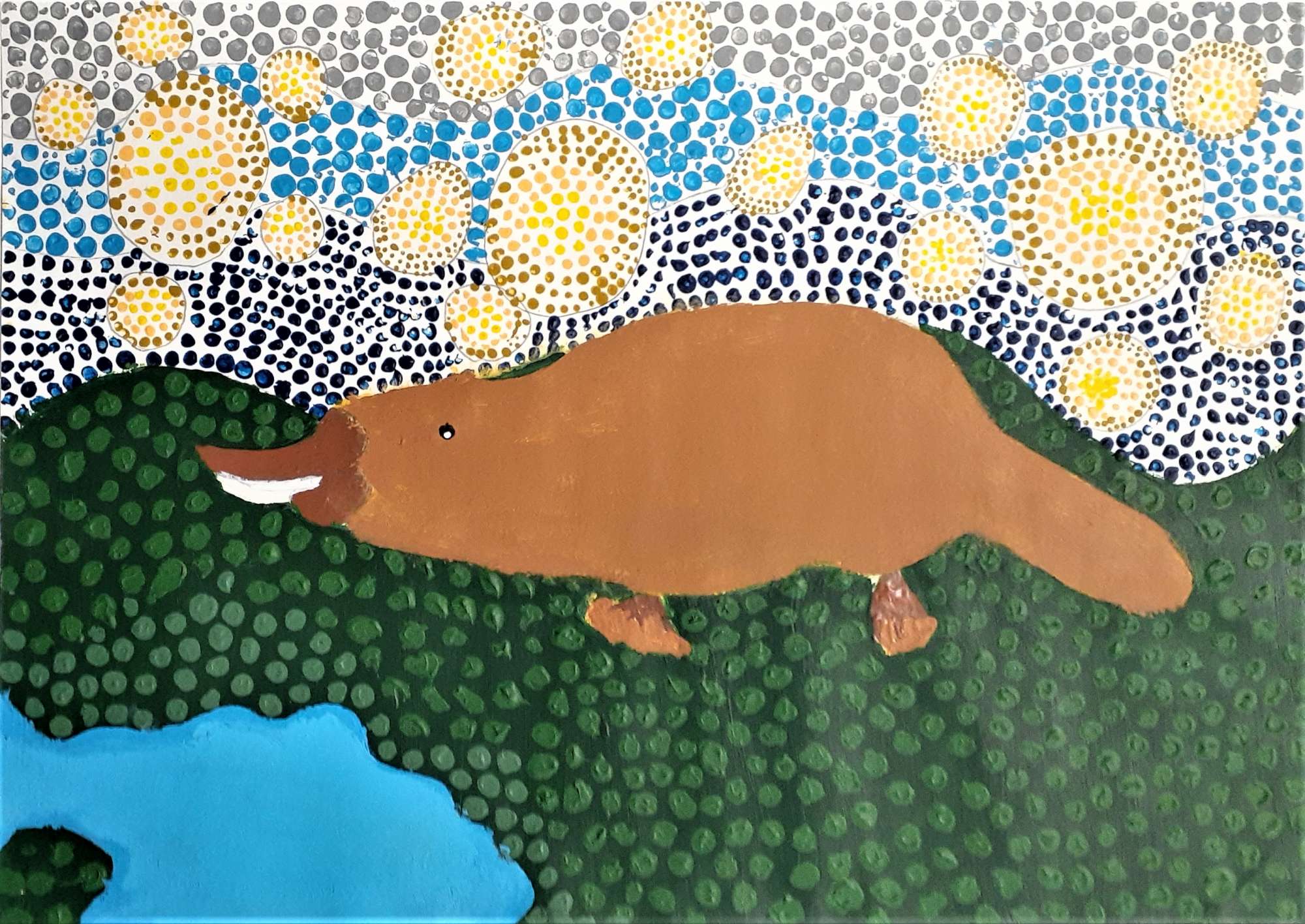 Nagoya Art Exchange 2021 - NSW - Platypus Swimming