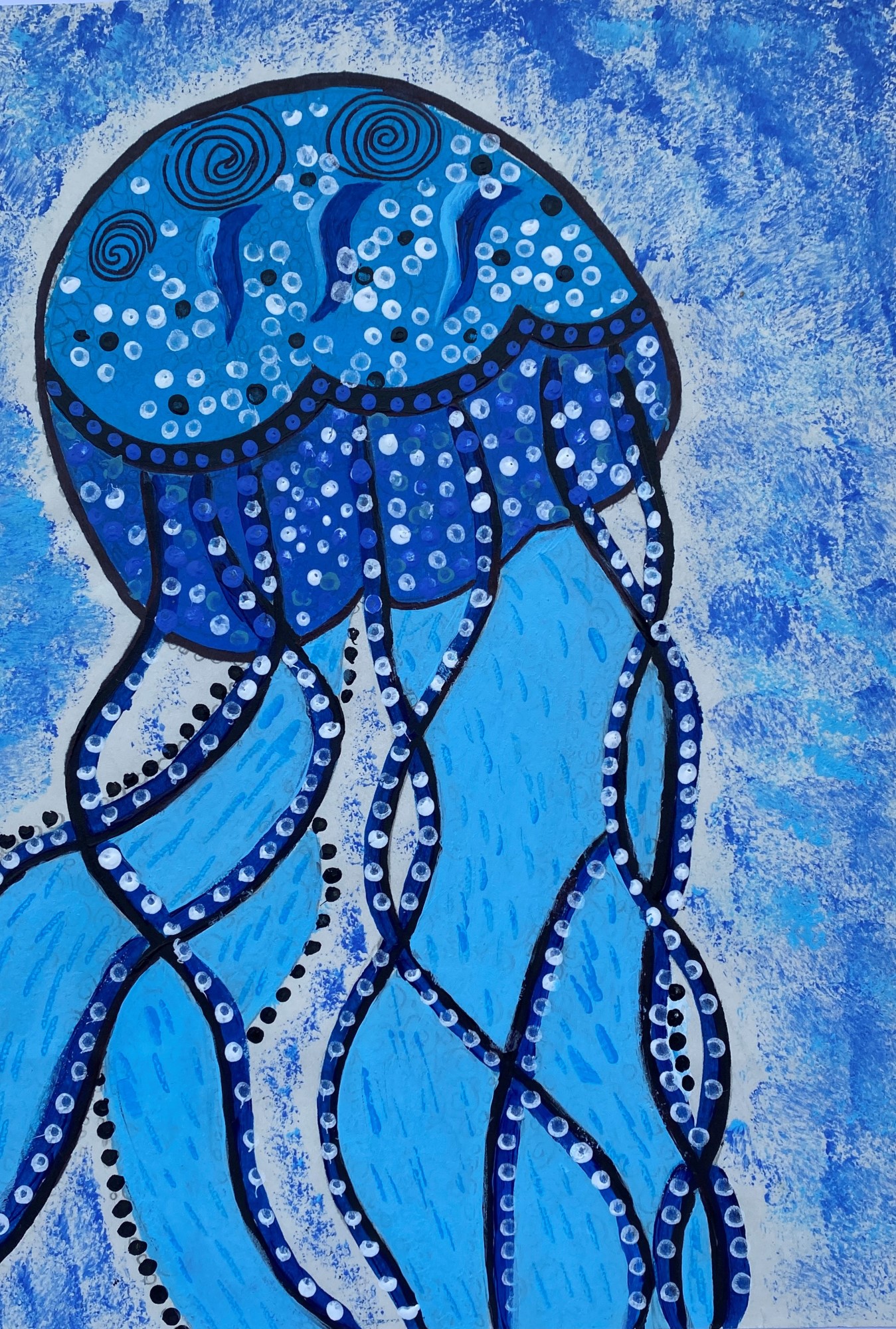 student artwork - octopus