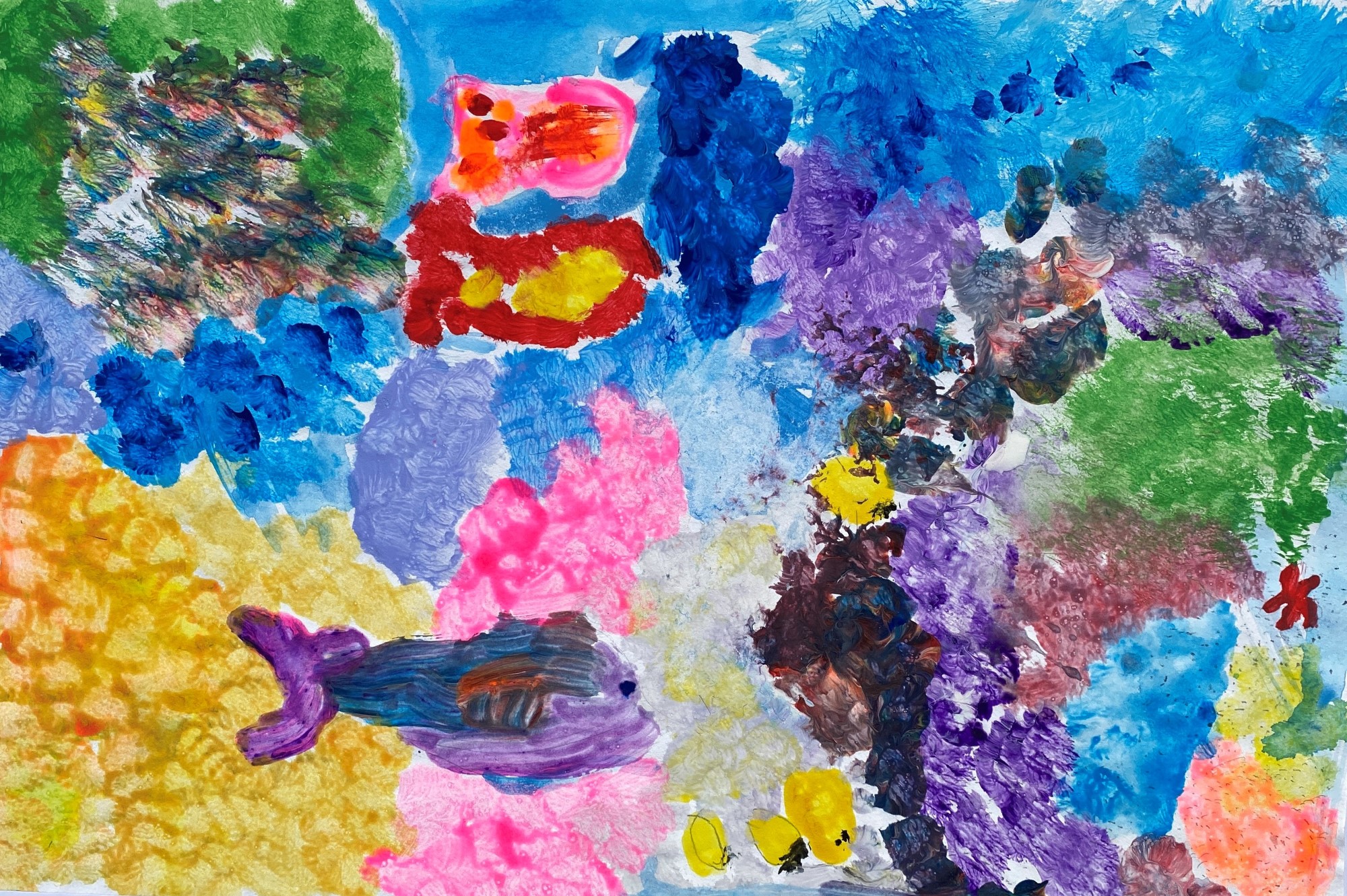 student artwork - the reef