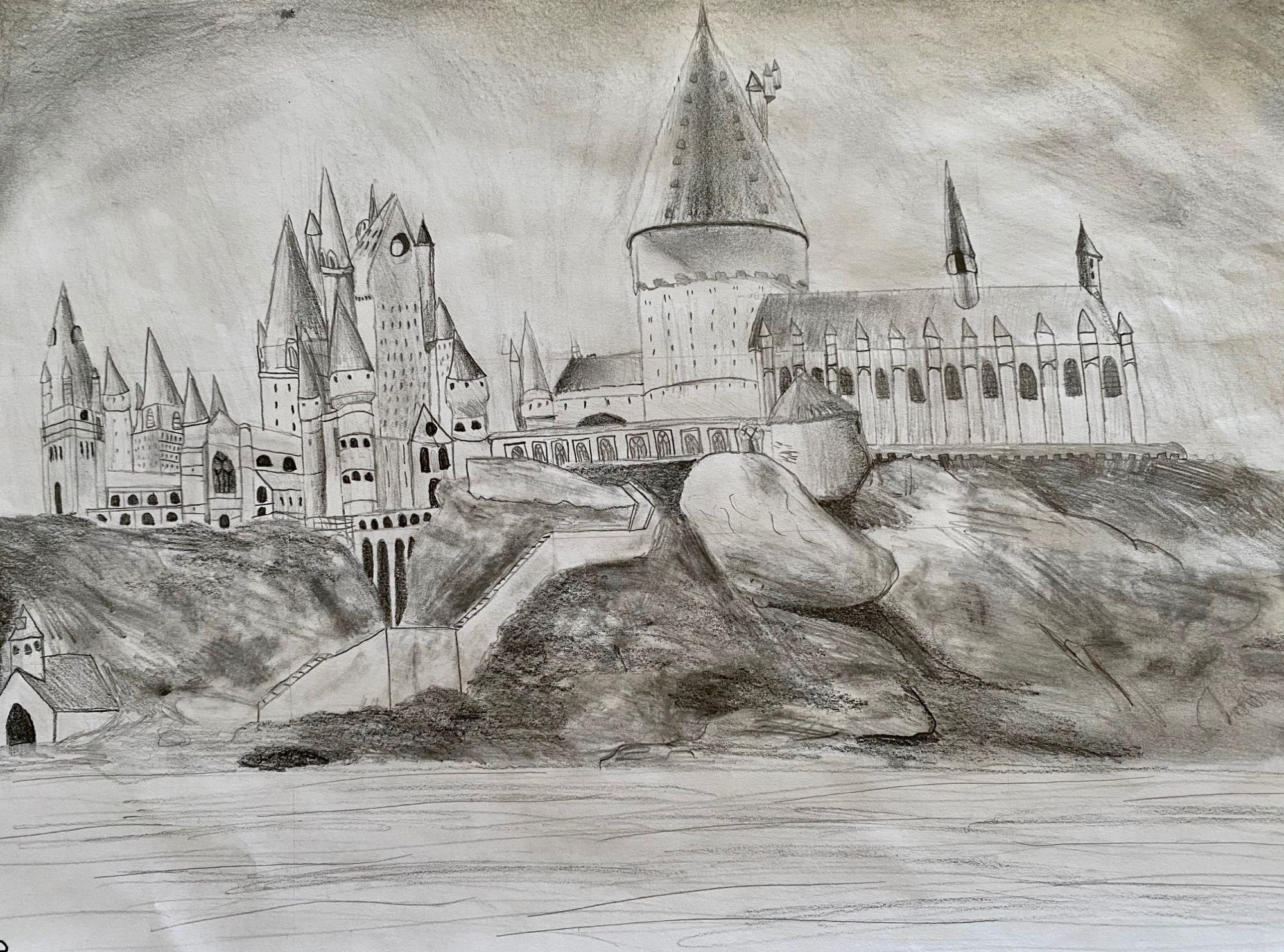 Student artwork - Magical Castle