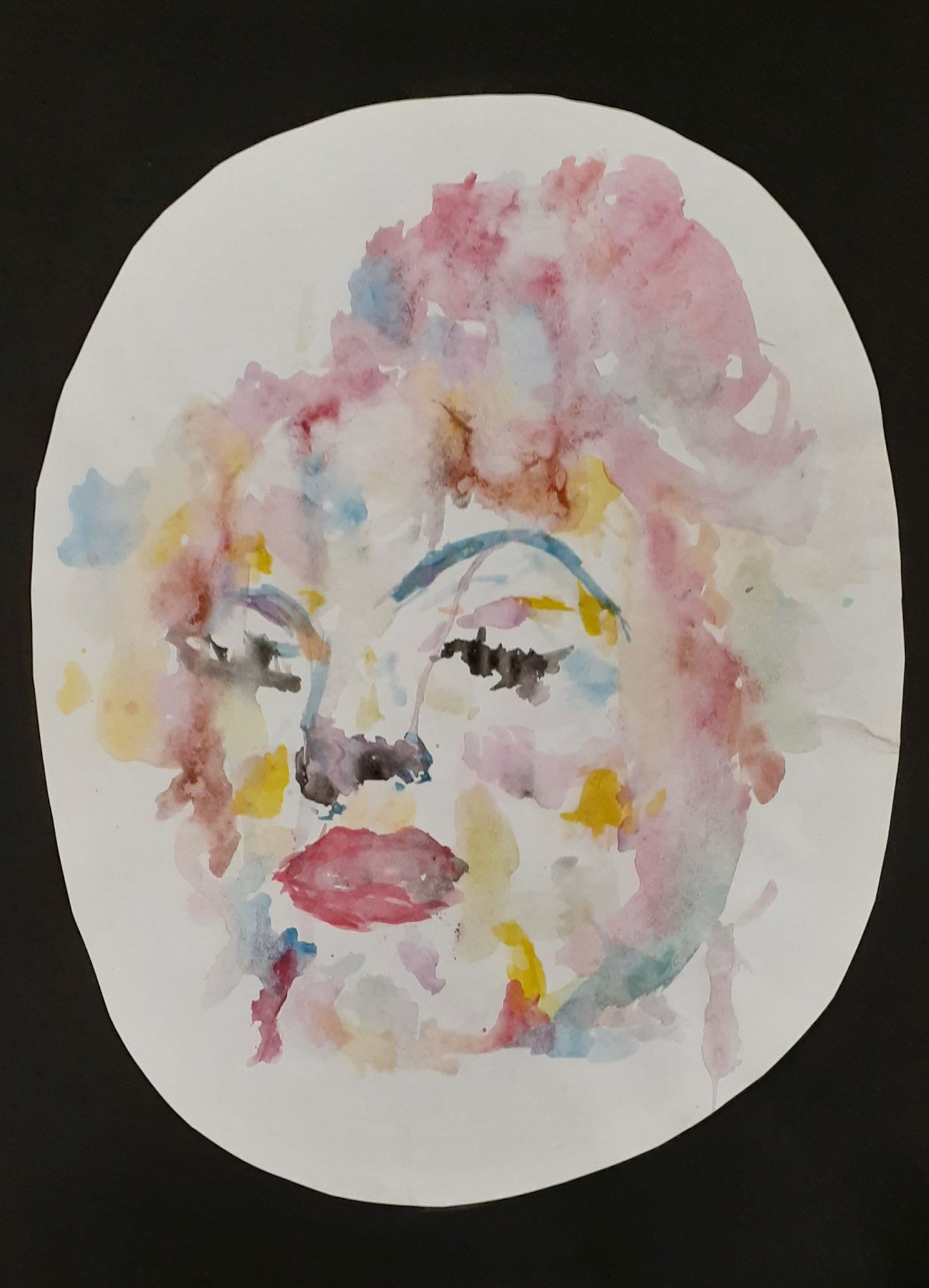 Student artwork - Marilyn Monroe