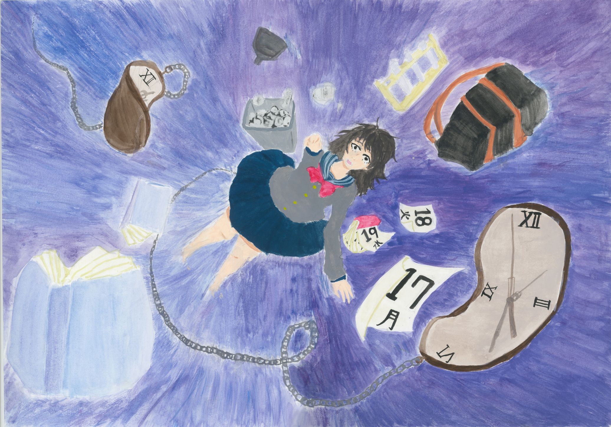 Student artwork – Entrance to the past