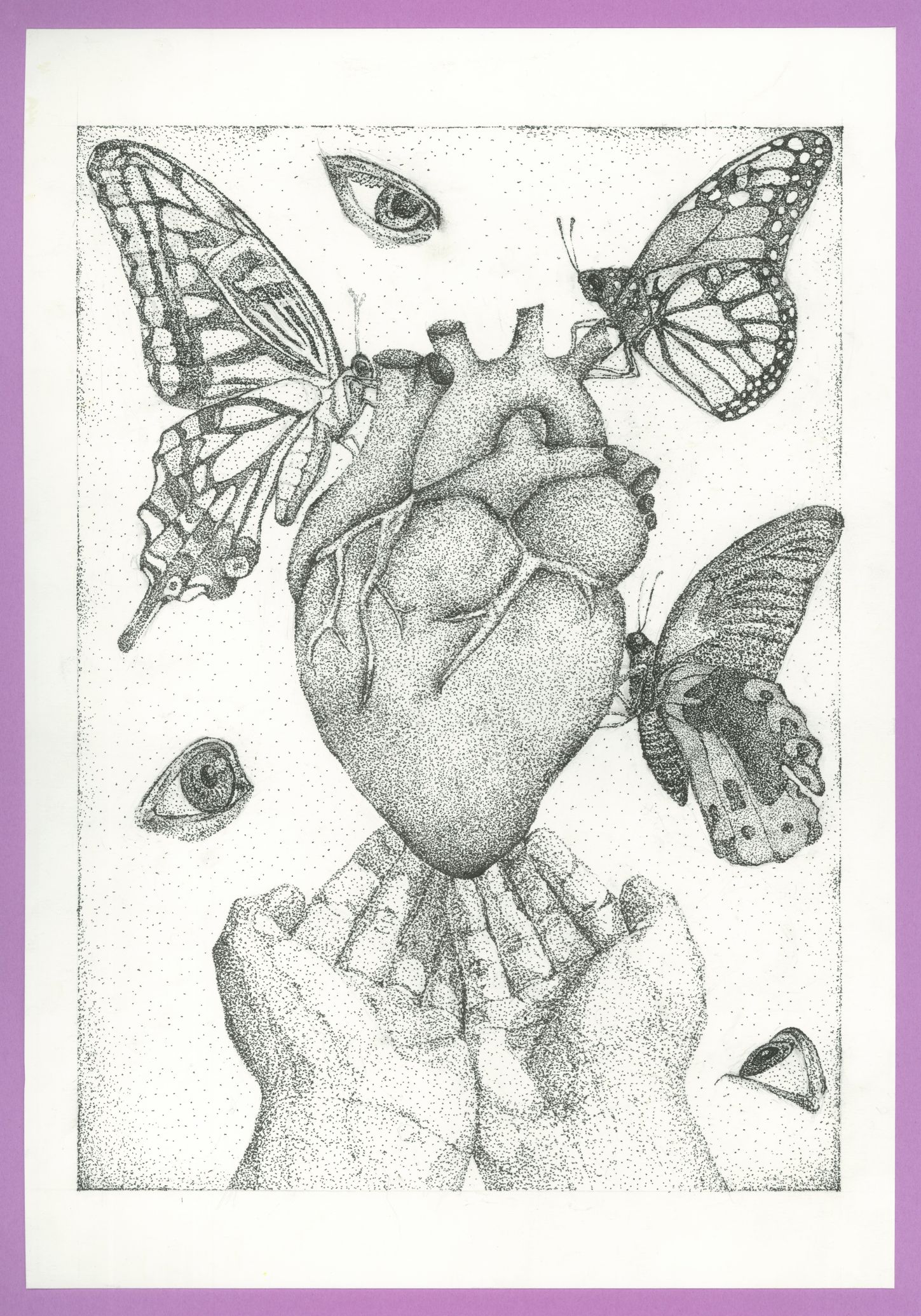 Student artwork – Heart of the heart