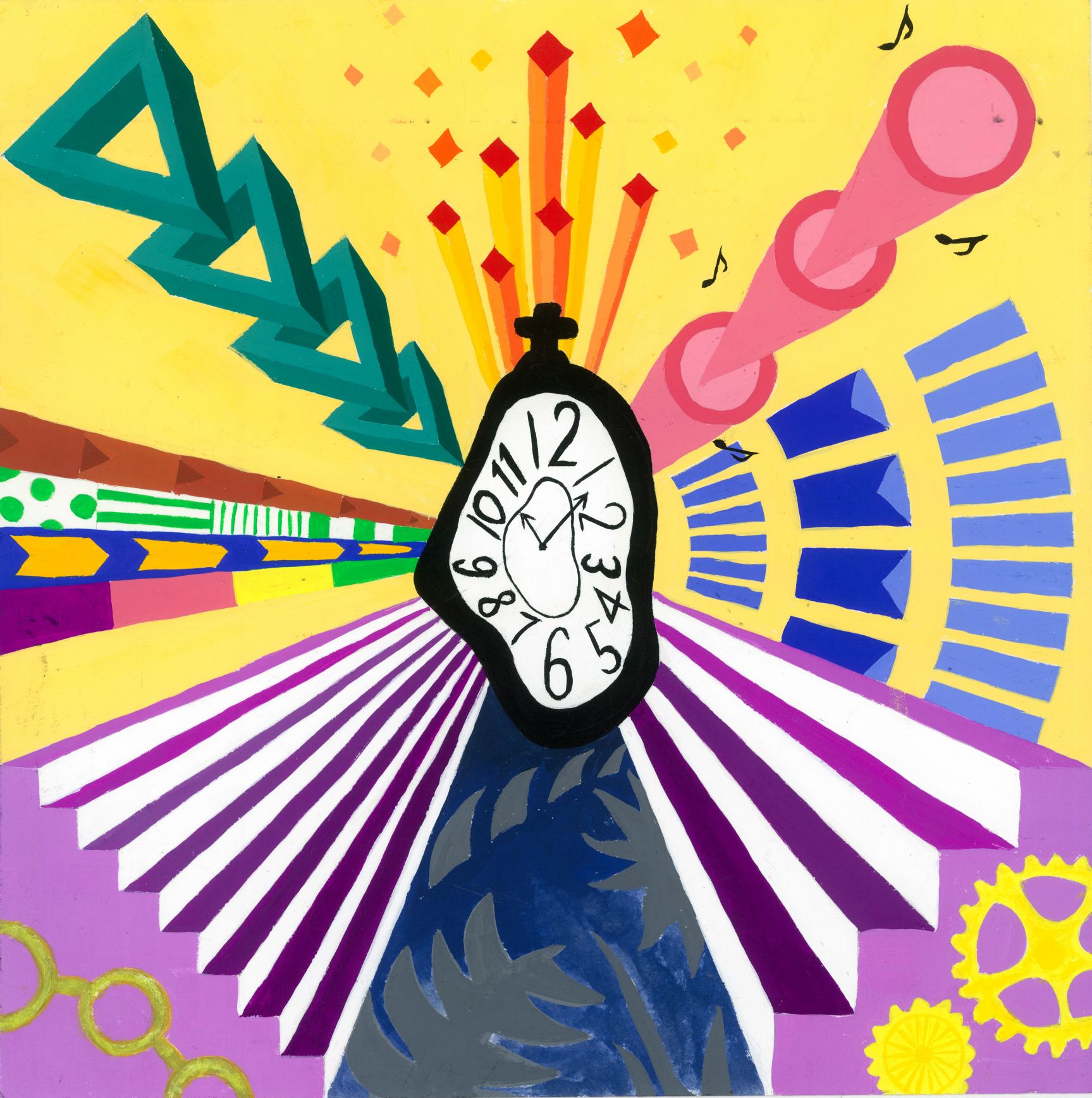 Student artwork – Magic of time