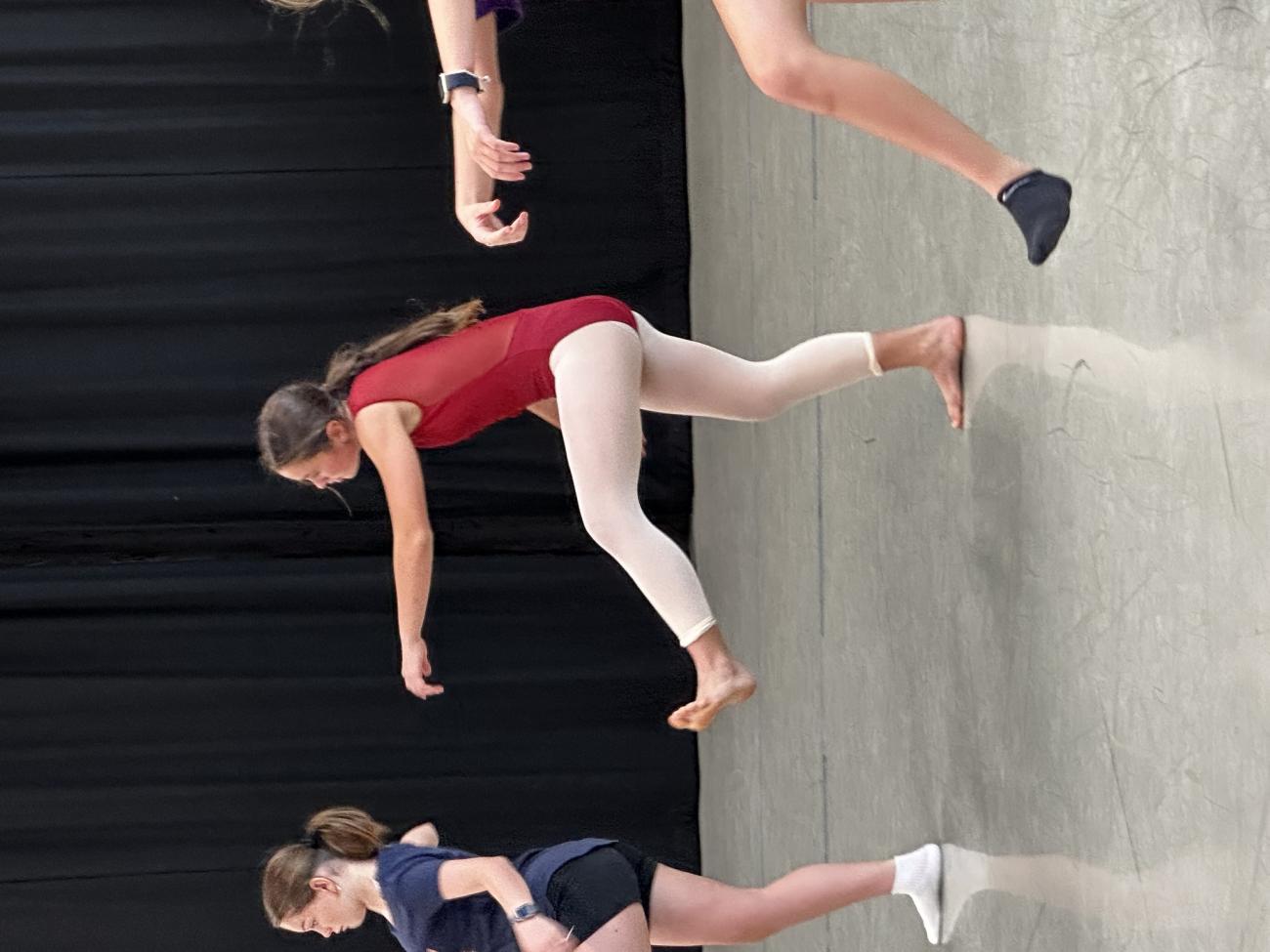 Students engaging in a dance workshop