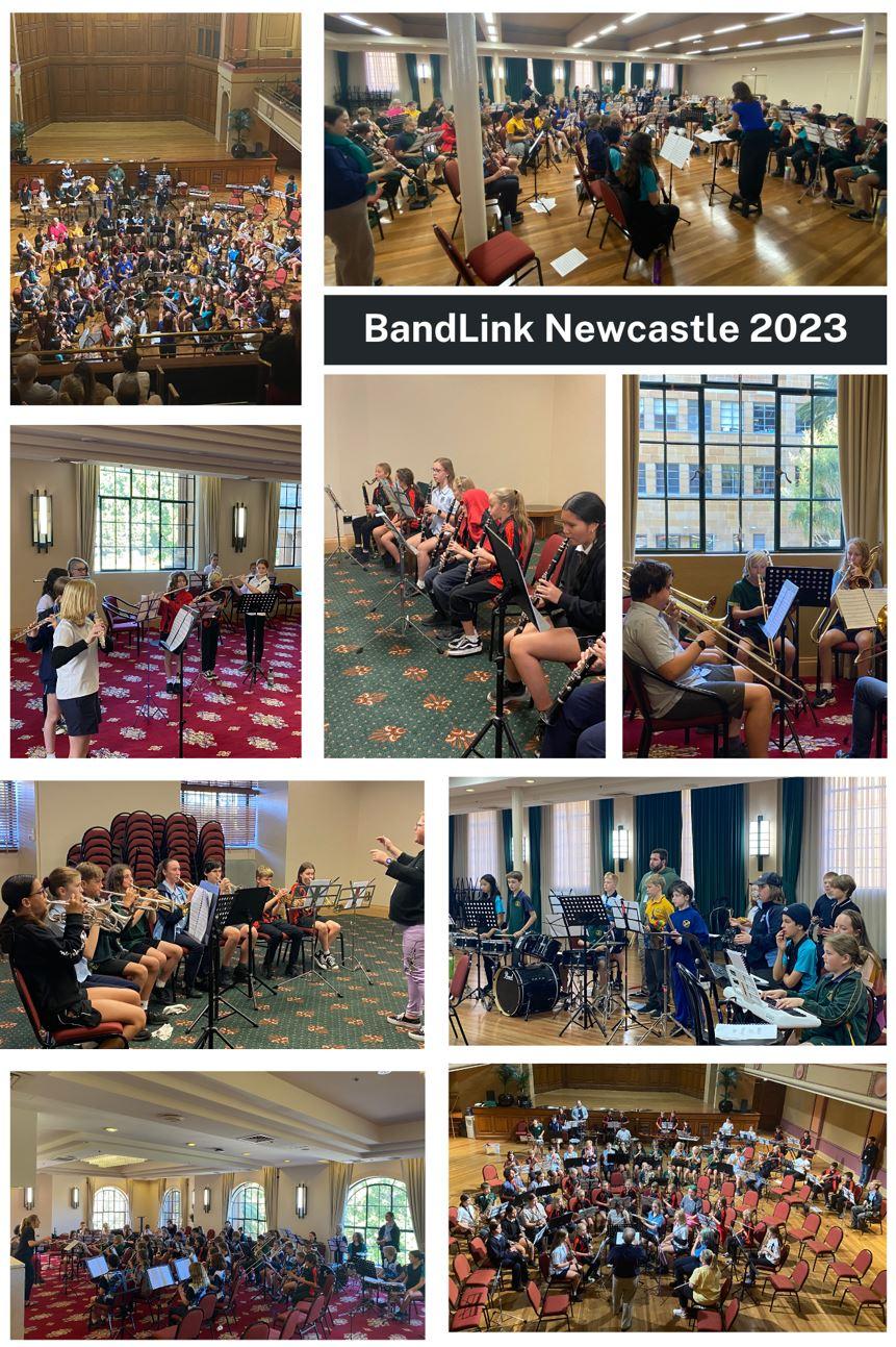BandLink Newcastle 2023 photo collage