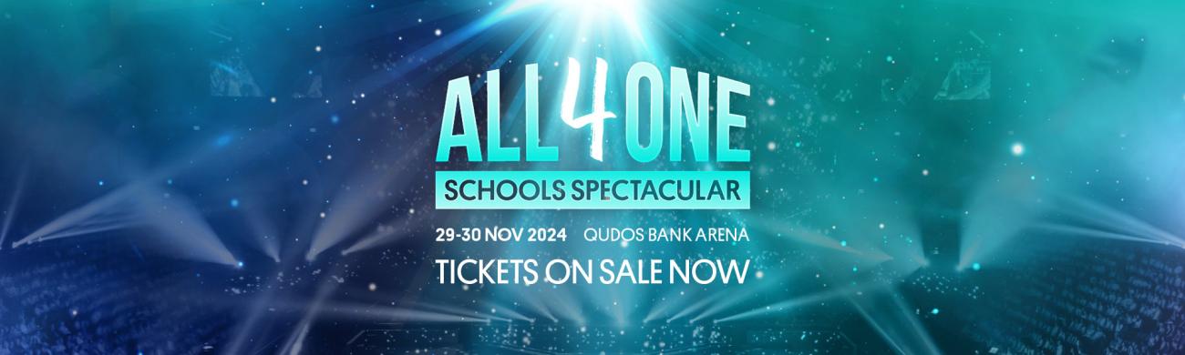 All 4 One Schools Spectacular tickets on sale now