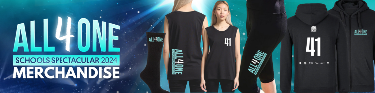 Schools Spectacular: All 4 One Merchandise