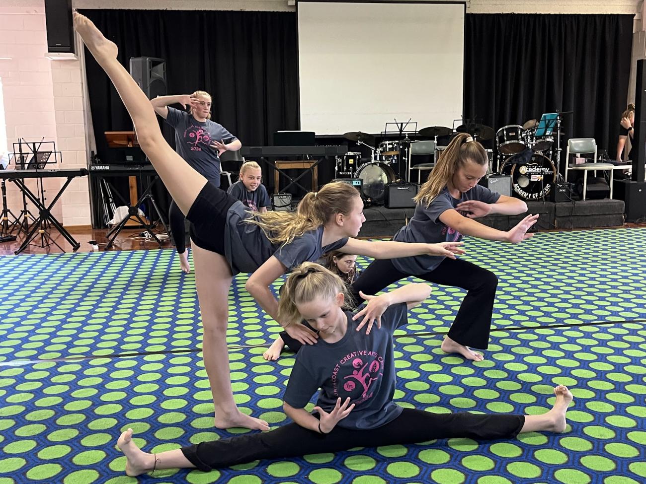 Children dancing