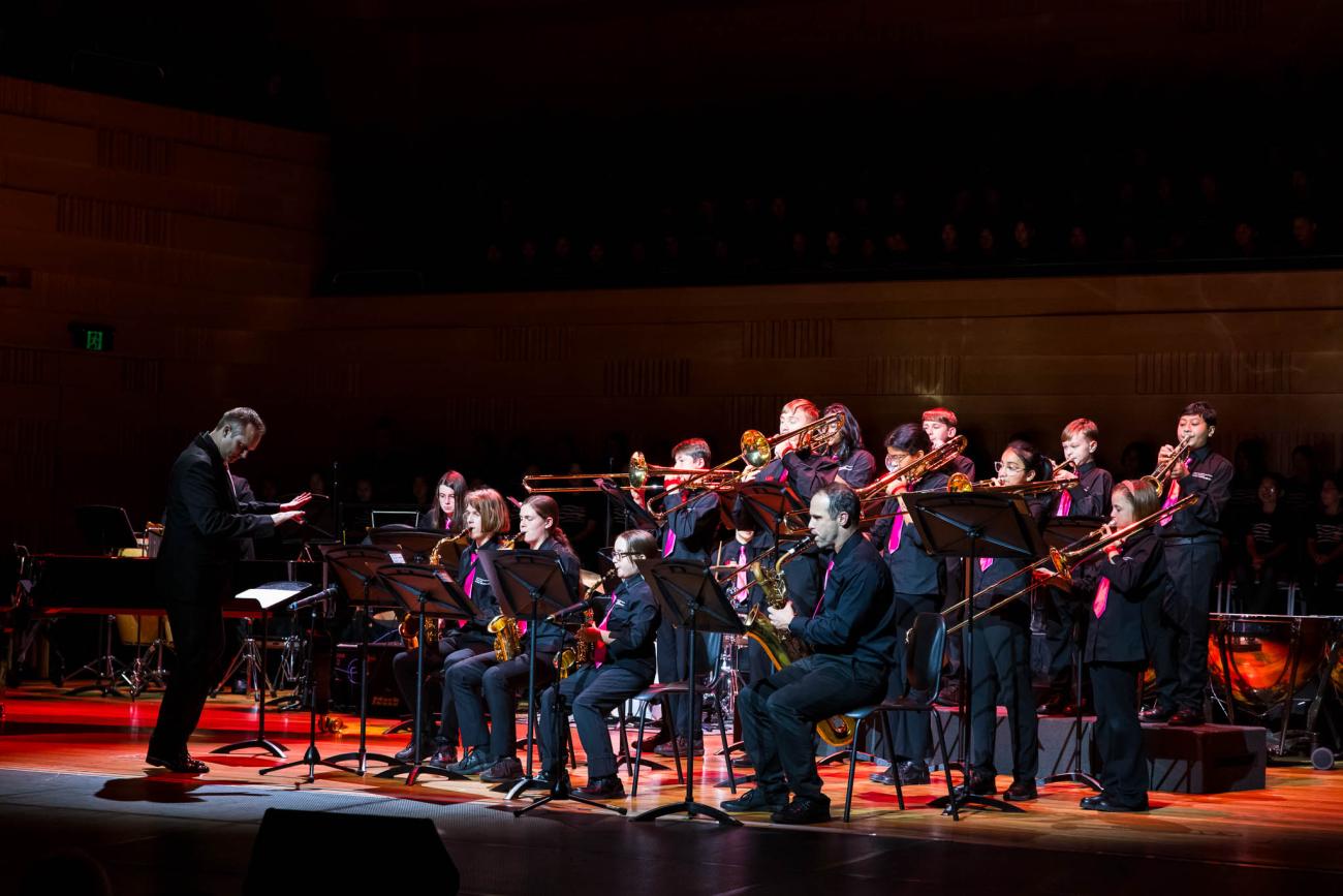 GWSPS Big Band performing at the Sydney NorthWest Music Festival