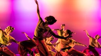 A scene from the dance Hana, from the NSW State Dance Festival 2019