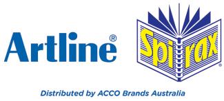 Artline Spirax, distributed by ACCO Brands Australia