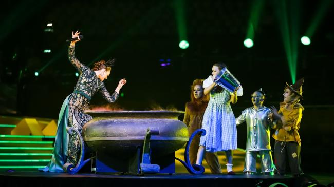 Scene from No Good Deed, from the 'The Wizard of Oz' segment from Schools Spectacular 2019